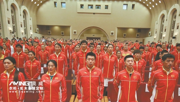 澳威全屋定制:体育霸屏月,一起为中国队加油!4