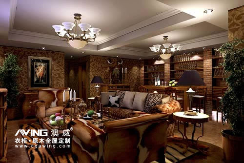 澳威定制家居 经典美式风格
