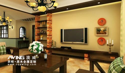 澳威定制家居 新美式古典欣赏二