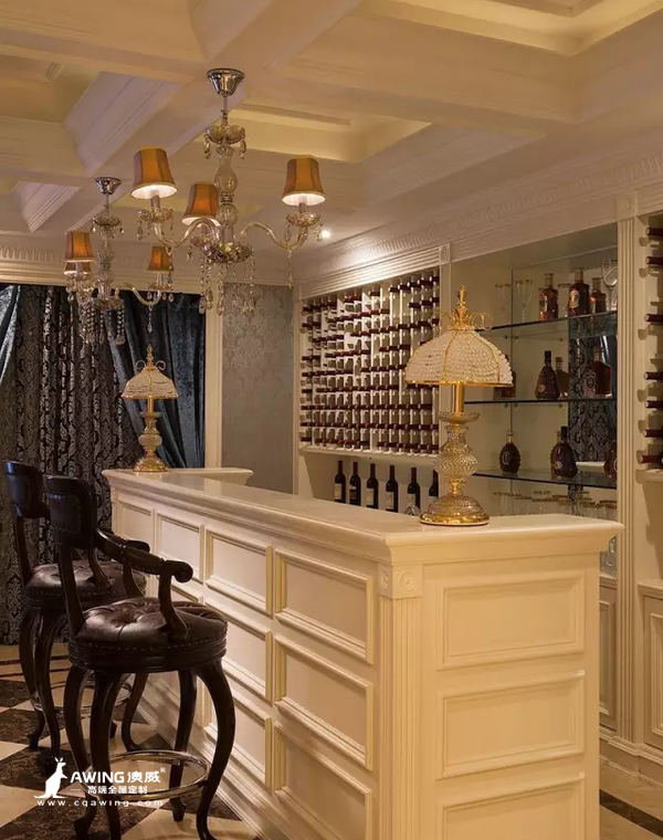 重庆澳威全屋定制:欧式酒柜